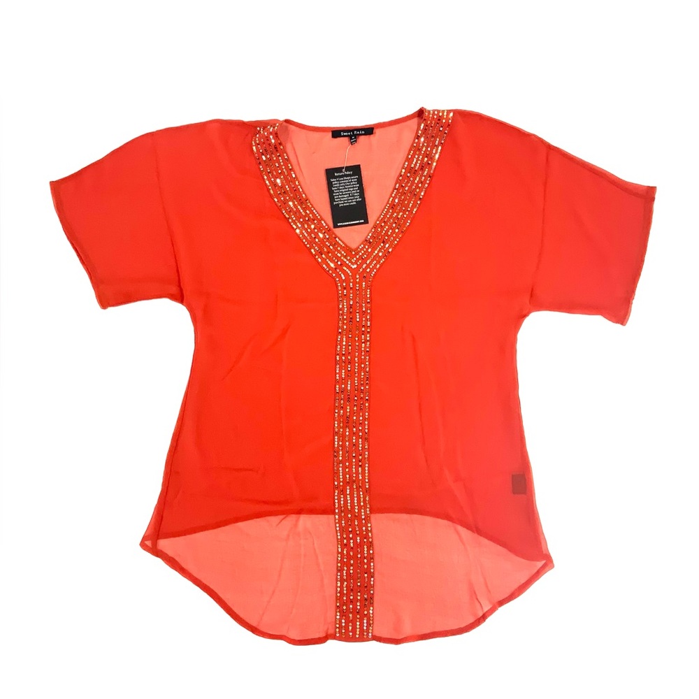 NWT Women’s Pasadena Sequence Top Size MEDIUM